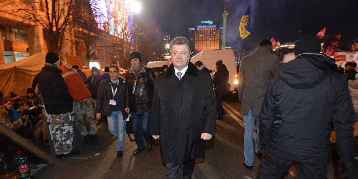 Порошенко заявил, что выполнил все требования майдана Порошенко заявил, что выполнил все требования майдана