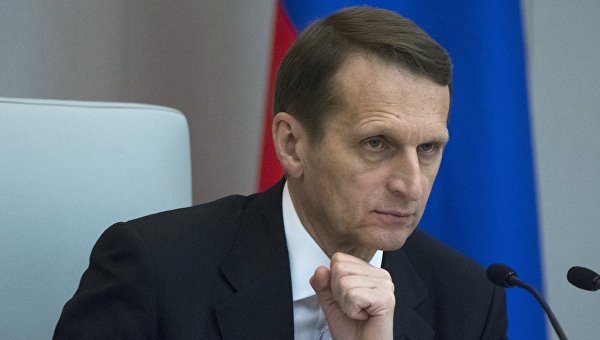 Нарышкин: Киев сделает ставку на новое противостояние Нарышкин: Киев сделает ставку на новое противостояние