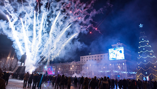 Украина: В Новый год со старыми традициями