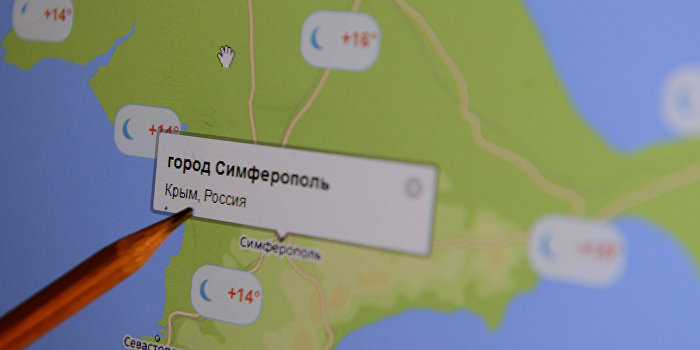 «Сoca-Cola» нанесла Крым на карту России