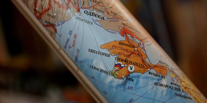 Украина требует от итальянцев перерисовать карту Крыма