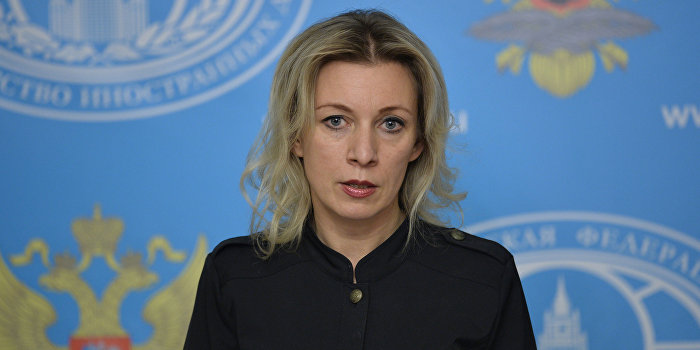 Захарова приравняла слова советника Порошенко к нацистской идеологии Захарова приравняла слова советника Порошенко к нацистской идеологии