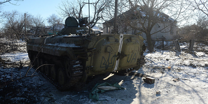 Украинская армия замерзает в окопах