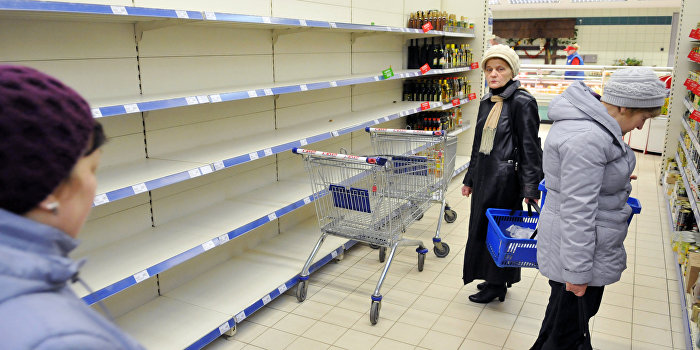 Саакашвили увидел в супермаркете «результат социального бедствия»