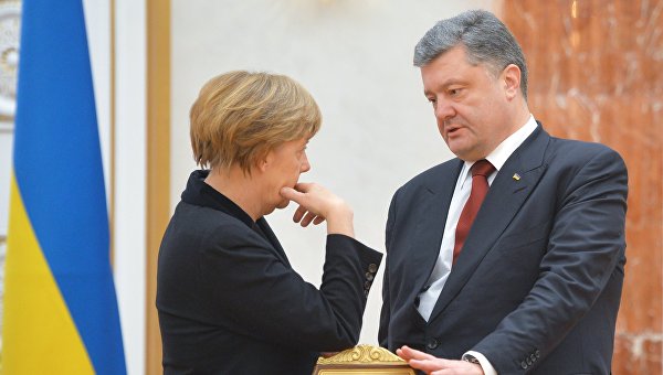 Меркель предложит Порошенко новый план по Донбассу и переговоры с РФ?