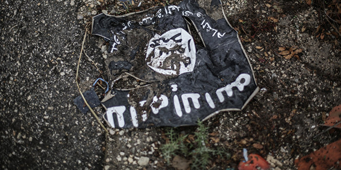 В Донбассе поднимают флаги ИГИЛ