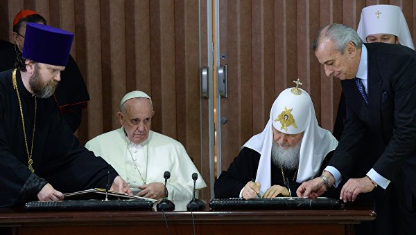 Как в мире реагируют на встречу Патриарха и Понтифика в Гаване