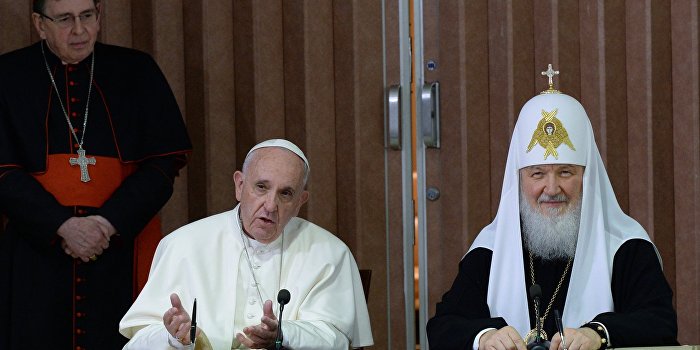 УПЦ «КП» разочарована заявлениями Папы Римского и Патриарха Кирилла