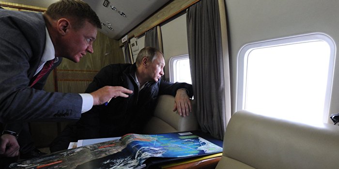 Путин назвал строительство Керченского моста историческим делом Путин назвал строительство Керченского моста историческим делом