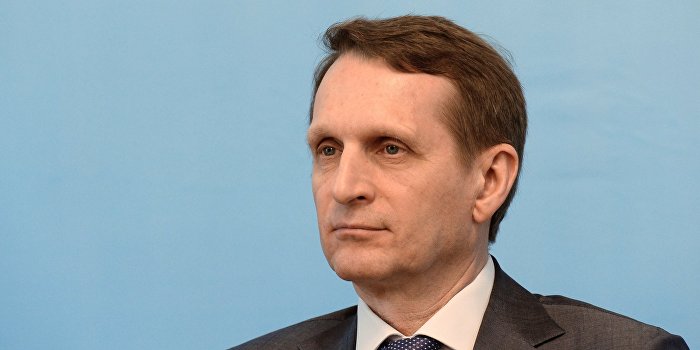 Нарышкин назвал причины заинтересованности Запада в украинском кризисе Нарышкин назвал причины заинтересованности Запада в украинском кризисе