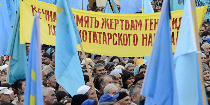 В Киеве инициировали признание факта геноцида крымских татар в 1944 году В Киеве инициировали признание факта геноцида крымских татар в 1944 году