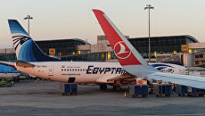 Найдены обломки лайнера EgyptAir