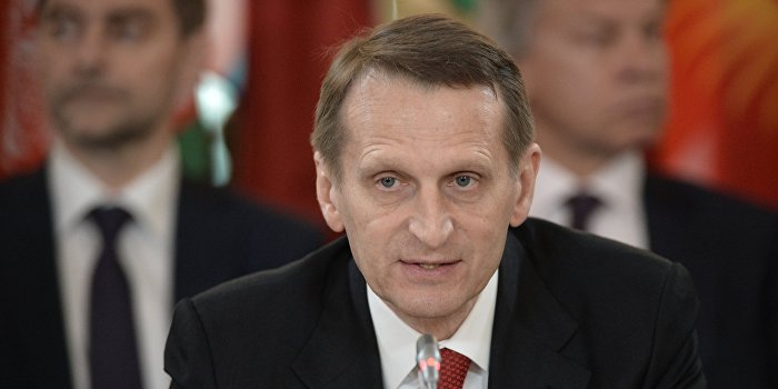 Нарышкин призвал не повторять исторических ошибок Украины Нарышкин призвал не повторять исторических ошибок Украины