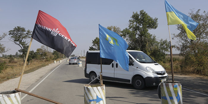 Блокада Крыма «порвана в клочья» Блокада Крыма «порвана в клочья»