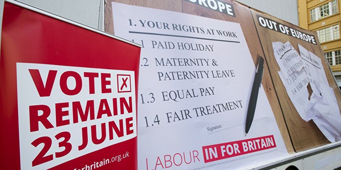 ИА Regnum: Brexit. Два сценария, ведущие ЕC к одному результату ИА Regnum: Brexit. Два сценария, ведущие ЕC к одному результату