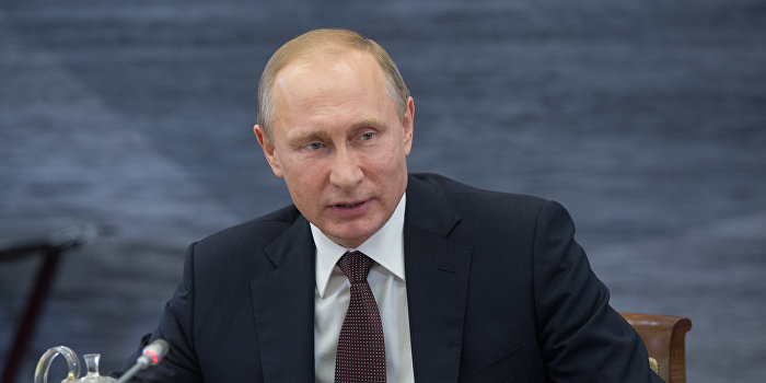 Путин: Украина должна отменить проведение АТО в Донбассе Путин: Украина должна отменить проведение АТО в Донбассе