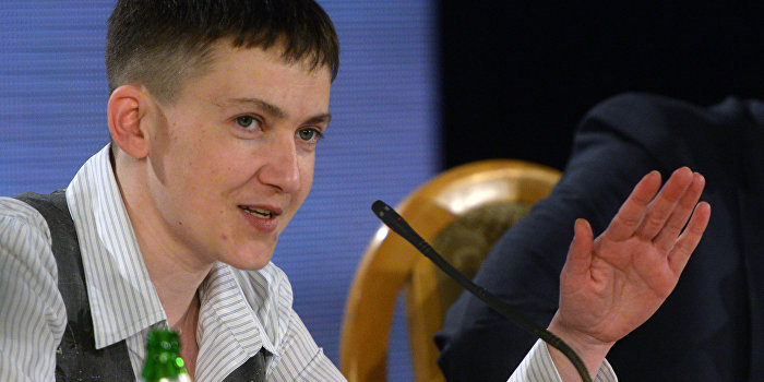 Савченко выступила за отмену антироссийских санкций Савченко выступила за отмену антироссийских санкций
