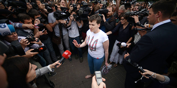 Савченко: Украина должна попросить прощения у Донбасса