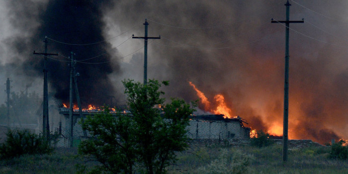 На военном полигоне под Черниговом вспыхнул пожар На военном полигоне под Черниговом вспыхнул пожар