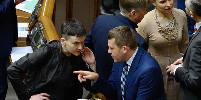 Савченко и Тимошенко обвинили в озвучивании мыслей Путина