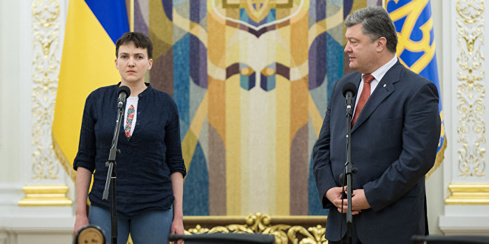 Савченко уличила Порошенко в недоработке реформ Савченко уличила Порошенко в недоработке реформ