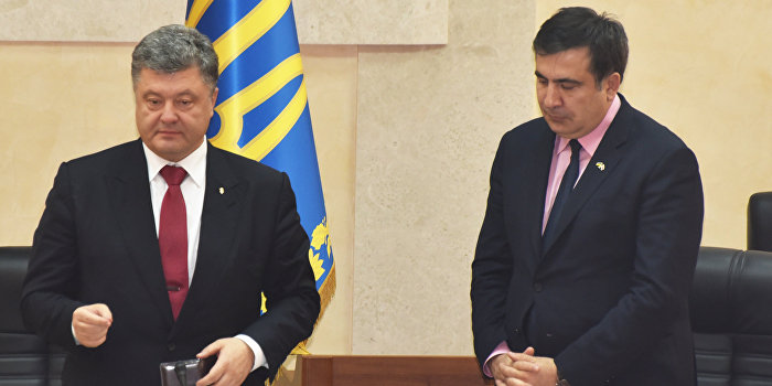 Саакашвили: План «Шатун» придумали у Порошенко