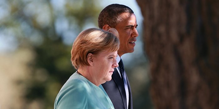 Заключительное турне Обамы: Президент США прибыл в Германию
