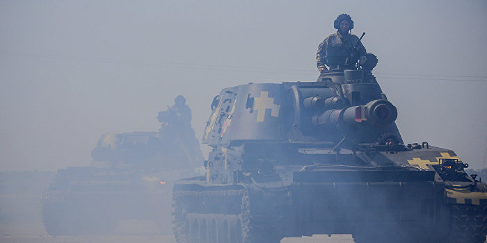 Наблюдатели ОБСЕ зафиксировали вывод танков ВСУ за пределы мест хранения