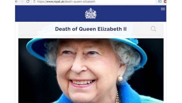 Мир взбудоражило известие о смерти Елизаветы II