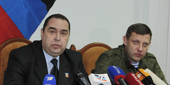 Захарченко и Плотницкий прибыли в Крым