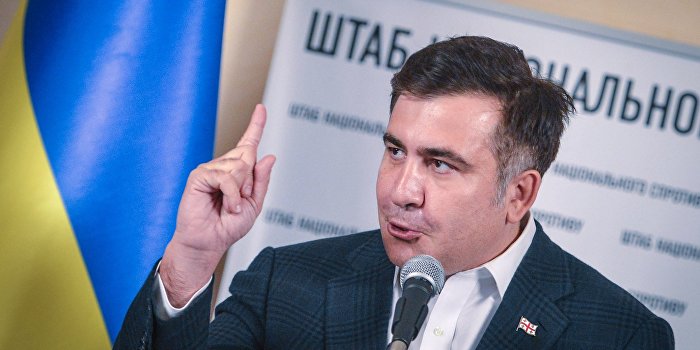 Саакашвили предложил отгородить Донбасс стеной Саакашвили предложил отгородить Донбасс стеной