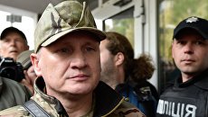 Националисты с флагами «Торнадо» потребовали от Зеленского освободить «борцов за Украину»