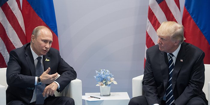 Путин рассказал Трампу о несправедливости санкций и ограничений Путин рассказал Трампу о несправедливости санкций и ограничений