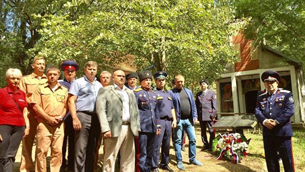 Союз Добровольцев Донбасса почтил память русских защитников Сербии Союз Добровольцев Донбасса почтил память русских защитников Сербии