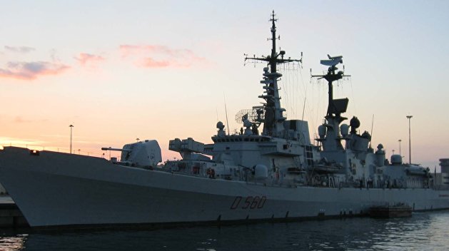 В Черное море вошел американский эсминец В Черное море вошел американский эсминец