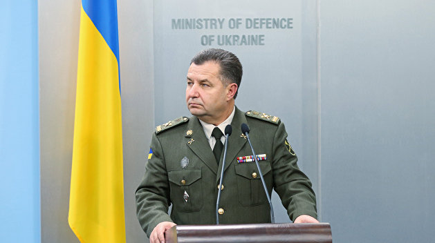 Глава Минобороны Украины хочет ввести в Донбасс 40-тысячный контингент Глава Минобороны Украины хочет ввести в Донбасс 40-тысячный контингент