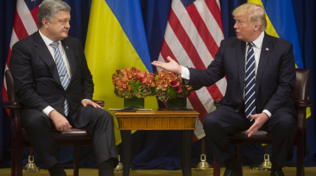 Порошенко после встречи с Трампом: Украина не получит летальное оружие от США Порошенко после встречи с Трампом: Украина не получит летальное оружие от США