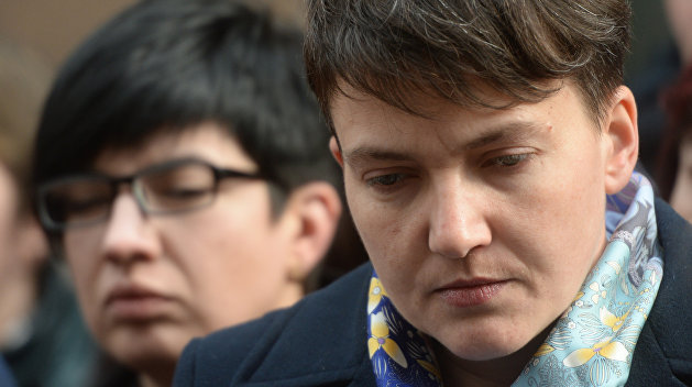 Надежда Савченко попала в ДТП Надежда Савченко попала в ДТП