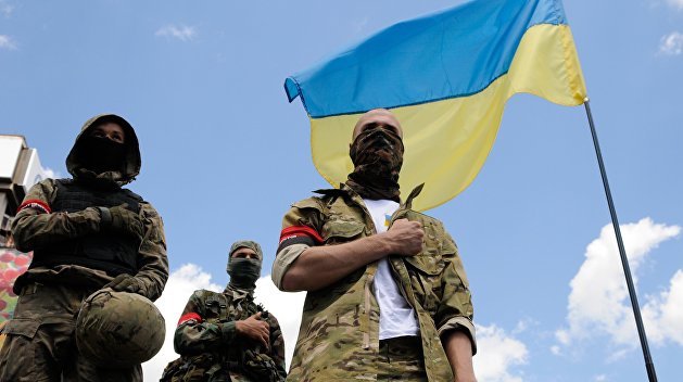 Украинские радикалы устроили перестрелку с грузинскими наемниками Украинские радикалы устроили перестрелку с грузинскими наемниками