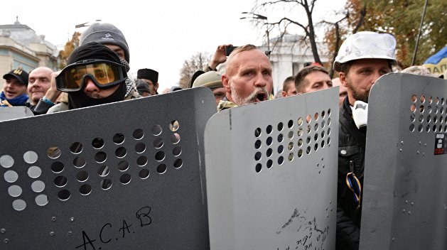 Старательная имитация майдана Старательная имитация майдана