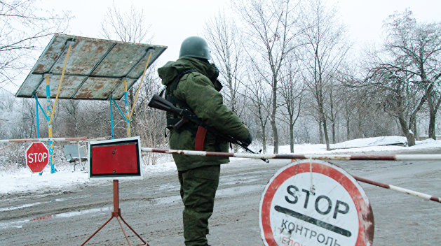 Стороны конфликта в Донбассе доставили пленных для обмена на КПП «Майорск» Стороны конфликта в Донбассе доставили пленных для обмена на КПП «Майорск»