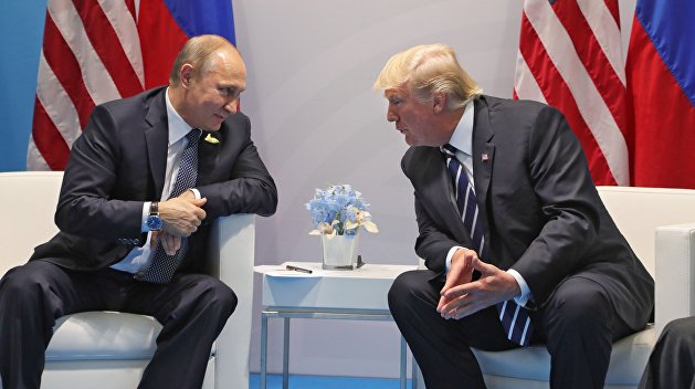 СМИ: Путин и Трамп обговорили ряд стран, включая Украину СМИ: Путин и Трамп обговорили ряд стран, включая Украину