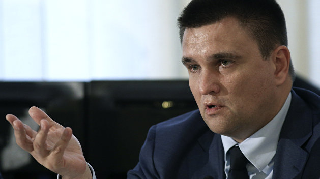 Климкин: Миротворцы ООН должны будут разоружить ДНР и ЛНР