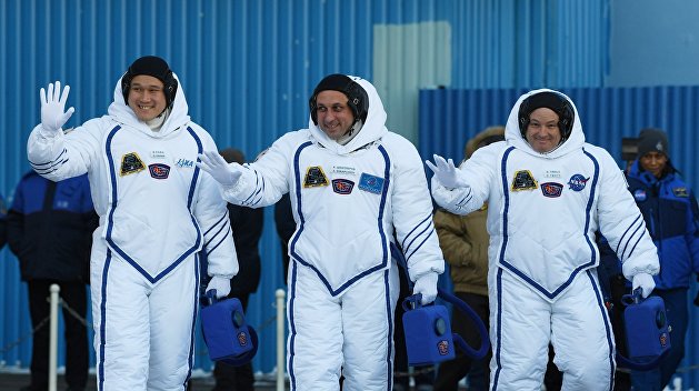 На МКС отправились космонавты из России, США и Японии