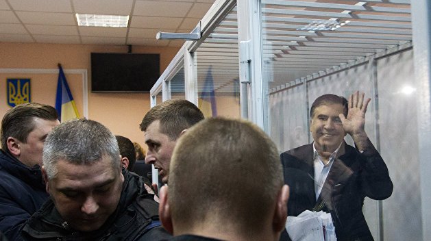 МВД Украины: Саакашвили задержали на «тусовке» нелегальных мигрантов МВД Украины: Саакашвили задержали на «тусовке» нелегальных мигрантов