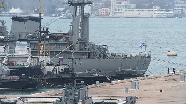 Украинский генерал считает, что Россия вернет корабли из Крыма через Гаагу и отремонтированными Украинский генерал считает, что Россия вернет корабли из Крыма через Гаагу и отремонтированными