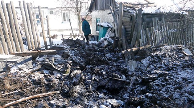 ДНР: Польские наемники обстреляли Горловку ДНР: Польские наемники обстреляли Горловку