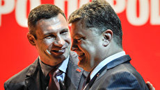 Партия Порошенко поддержала Кличко на выборах мэра Киева