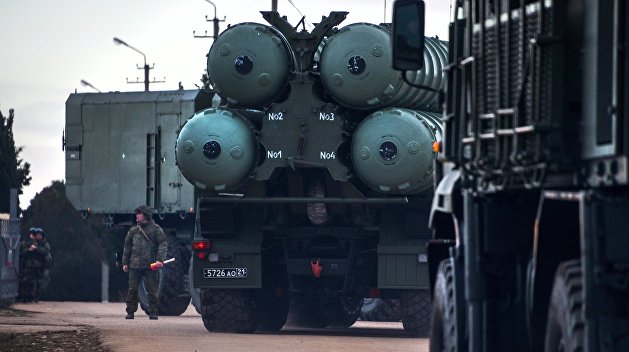 Четвертый дивизион С-400 начал дежурство на границе Крыма с Украиной Четвертый дивизион С-400 начал дежурство на границе Крыма с Украиной