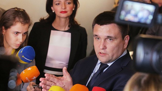 Климкин: По вопросу отправки миротворцев в Донбасс прогресса нет